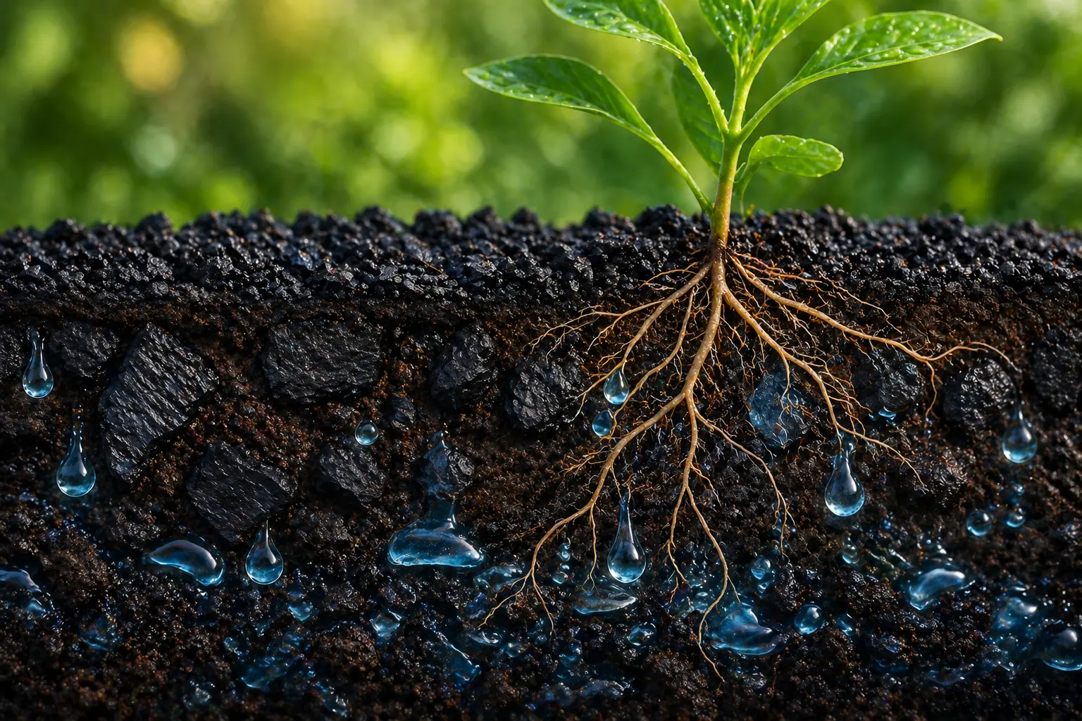 Water Retention in Farming